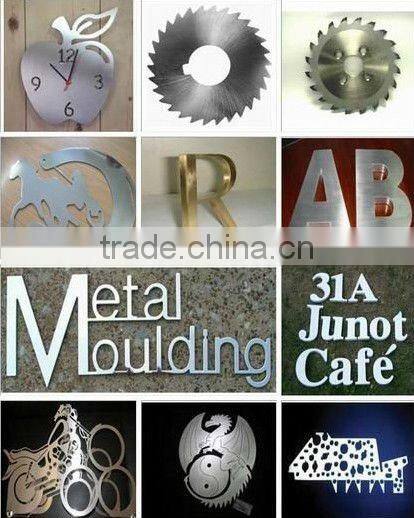 XJ1325 cnc plasma metal sign making machine
