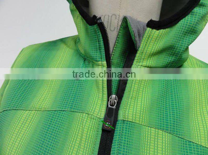 Ladies outdoor jacket with hood windproof waterproof