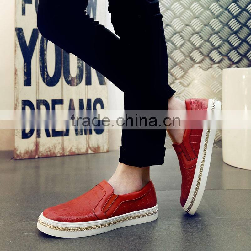 best quality top layer leather Commercial Shoes casual have sample for male, men casual shoes with leather price cheap