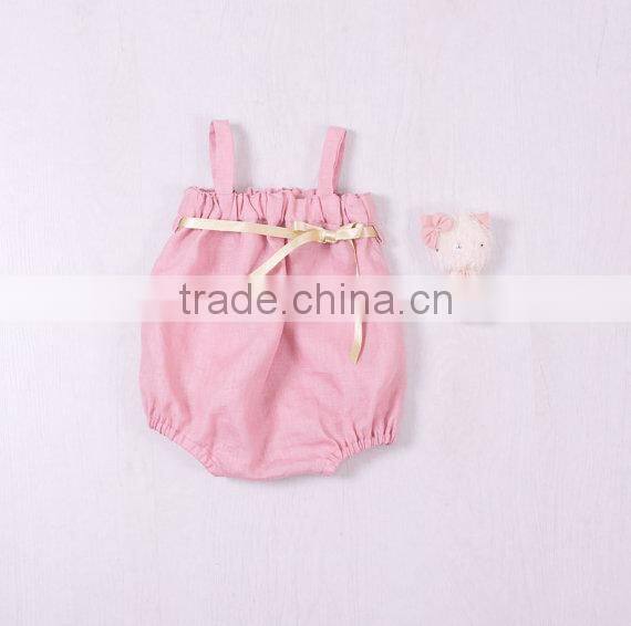 Newborn european fashion 2017 children girl bubble new model wholesale baby clothes romper