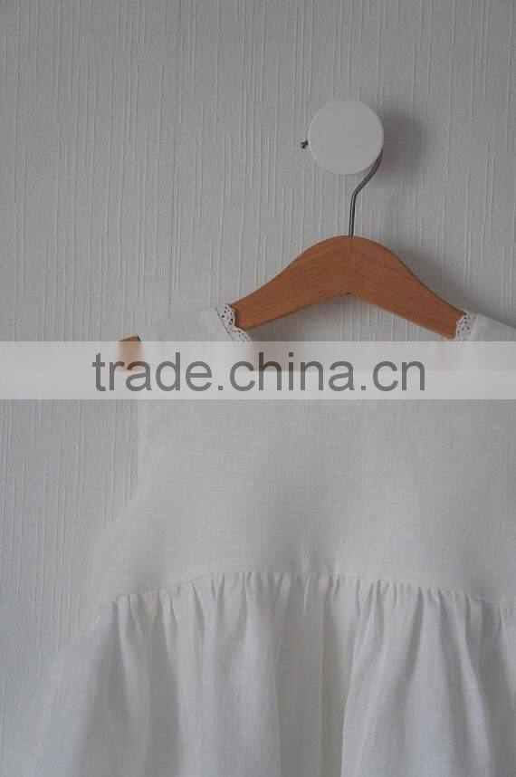 Latest Style Baby Frock Design Pictures Clothes Children Lace Plain White Dress Baby Girls Party Dresses