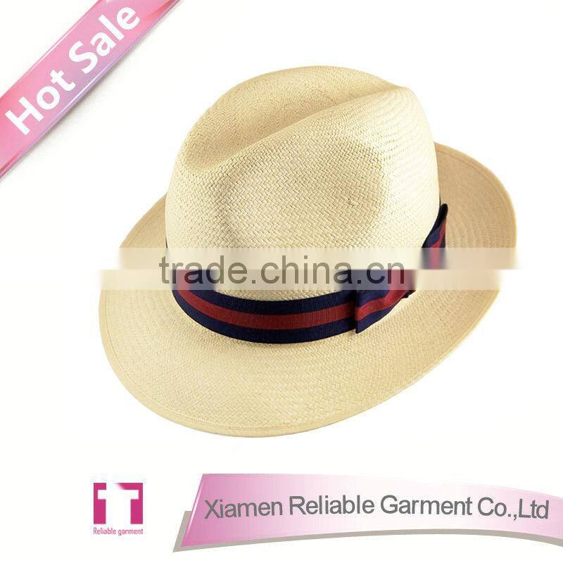 Cheap straw hat wholesale straw hats/ custom straw hats/ straw boater hat