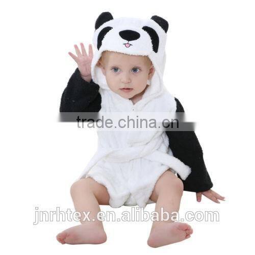 2017 Cotton Terry Cute Animal Cartoon Baby Hooded Bath Towel