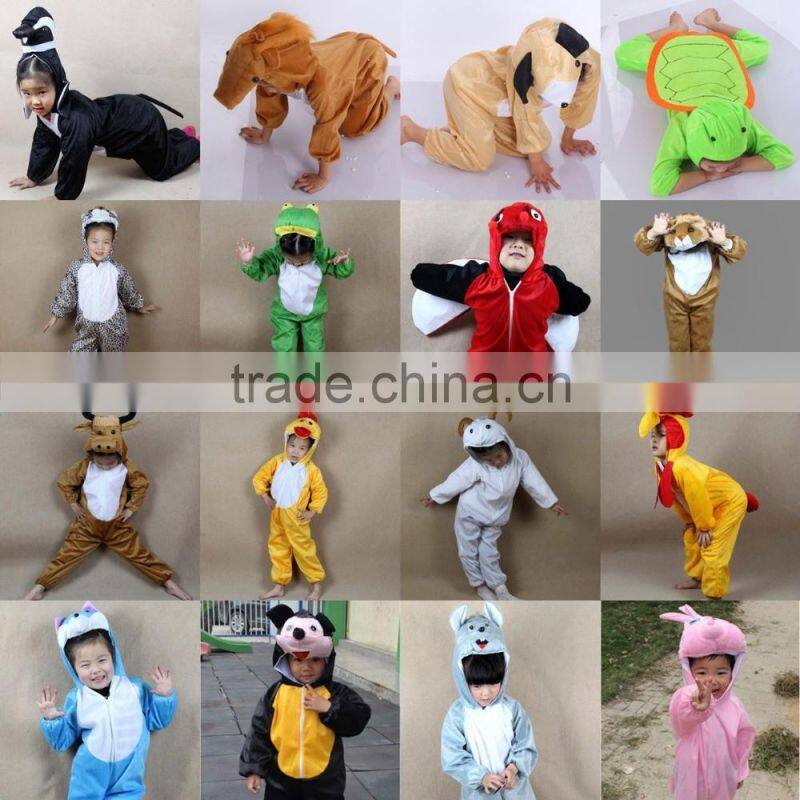 kids fall boutique clothes Cartoon Animals Costumes Cosplay Jumpsuit Rabbit Mouse Leopard Cat Halloween clothing for Boy Girl