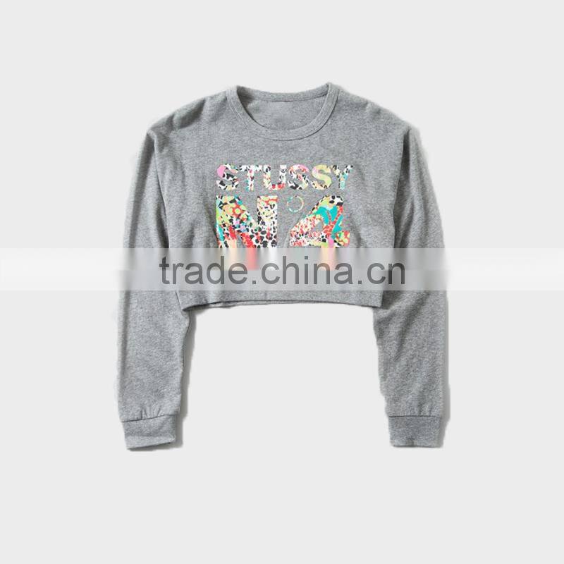 2015 new hoodies knitted hoddies for ladies