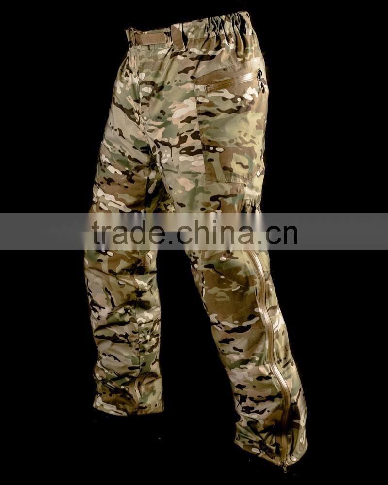Custom High Quality Camo Softshell Windproof Hiking Pants for Men