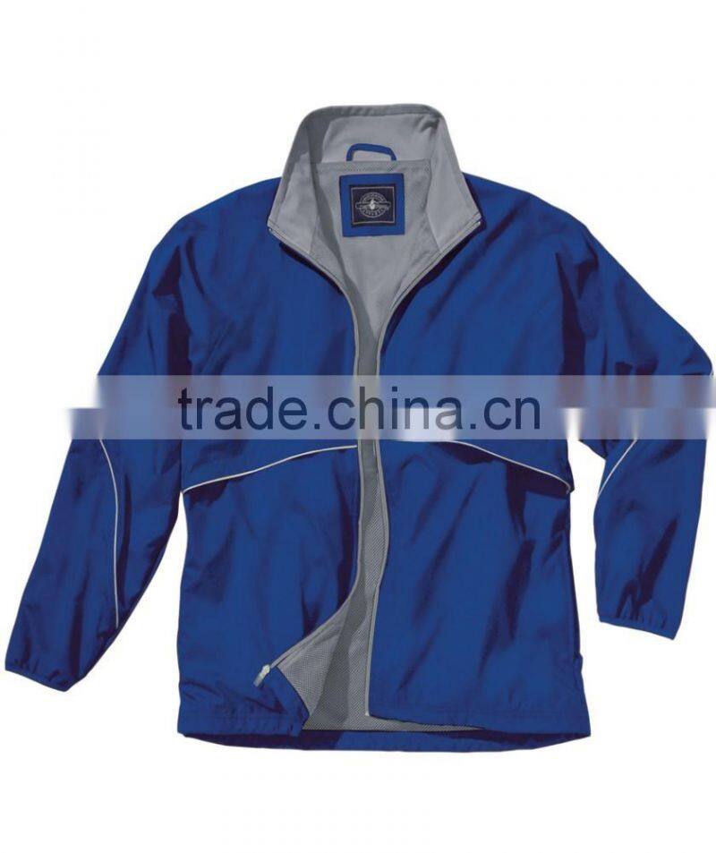 Men's work wear casual jacket lightweight waterproof windbreaker