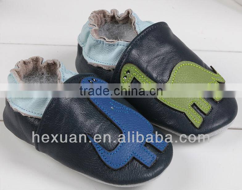 wholesale 2016 fashion owl soft real leather baby shoes