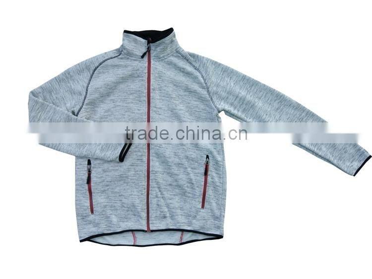 Mens woolen coat athletic works jacket knit sweater