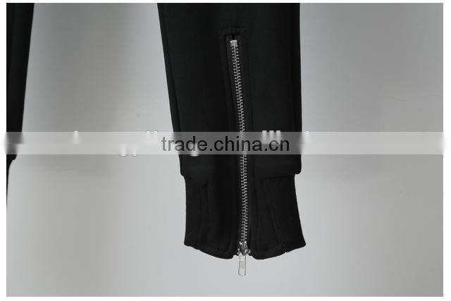 mens fashion skinny zip jogger/zip pants guangzhou garment
