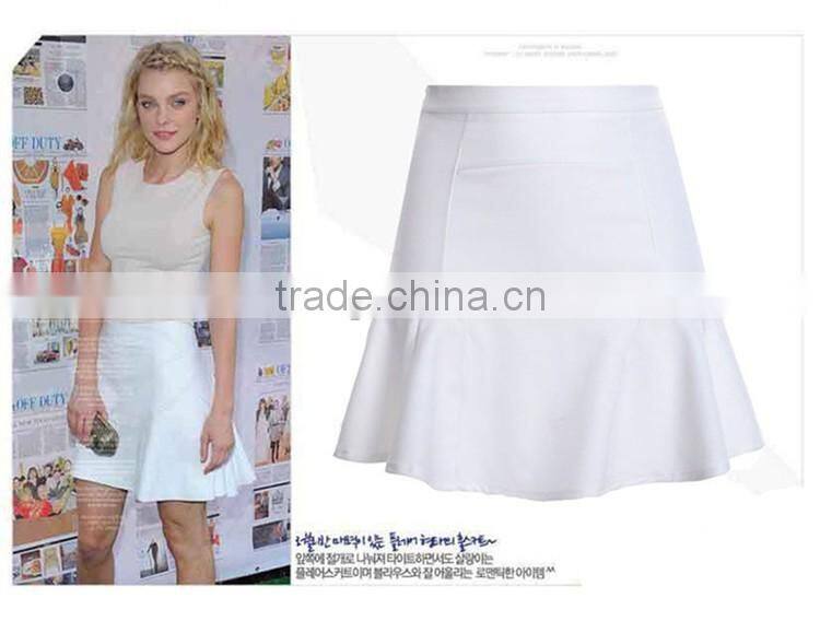 2017 lady fashion super mini skirt