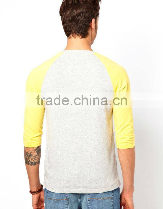 Contrast Sleeve Tee Shirts
