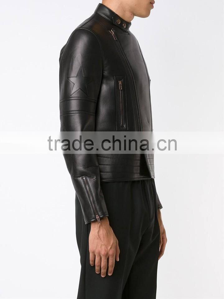 China Manufacturer price OEM Service super quality genuine Leather european winter coats for men