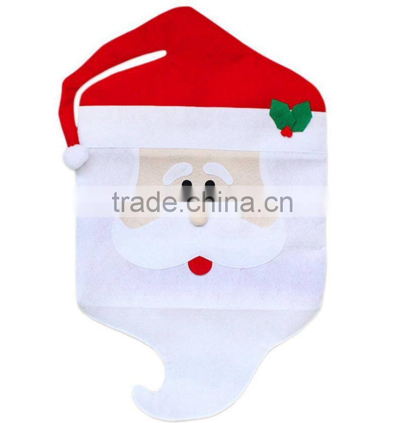 Hot Sale Christmas Decoration Santa Claus Chair Cover Home Goods