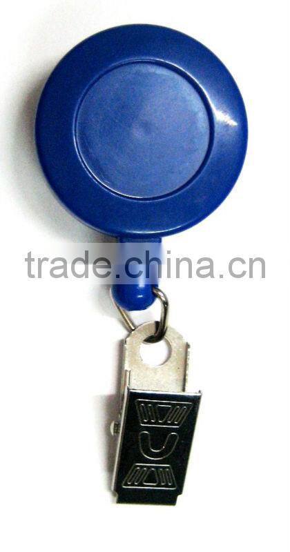 Calx texture Identification card with holder badge reel