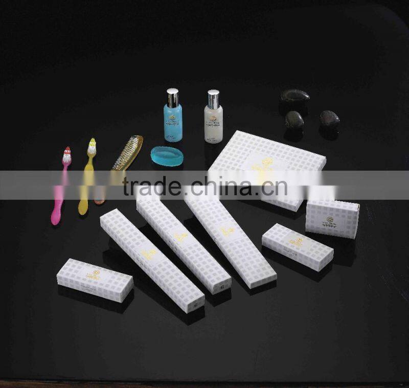Cheap dental kit, shaving kit, soap hotel amenities set