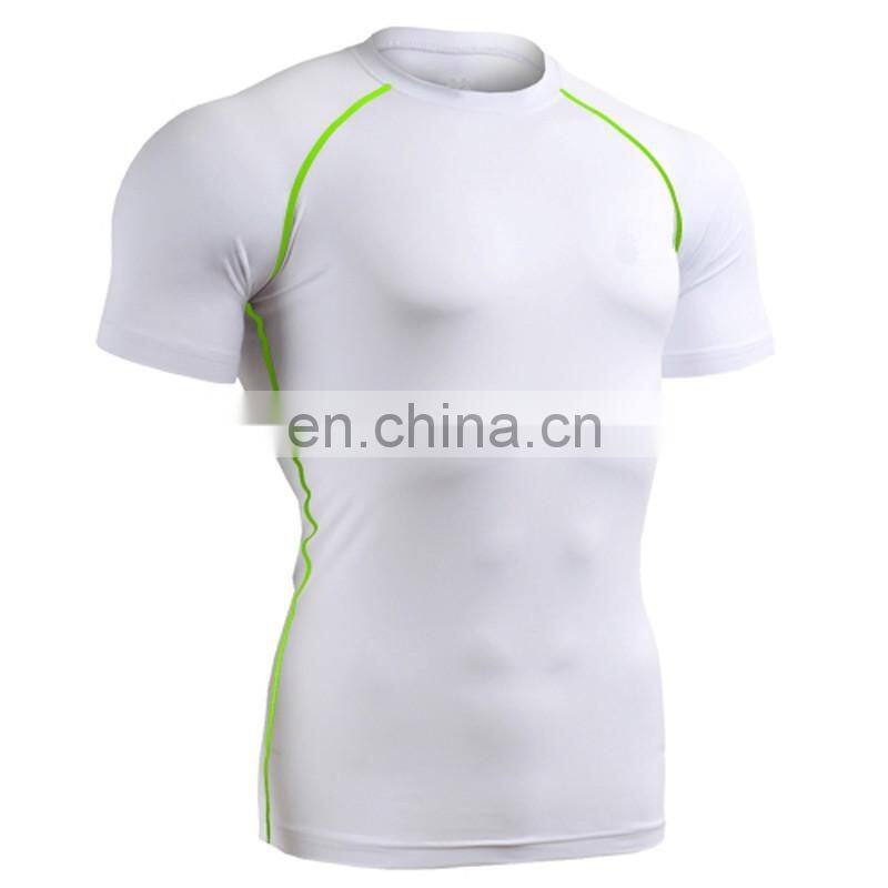 Black and white comfortable sports compression wear for fitness