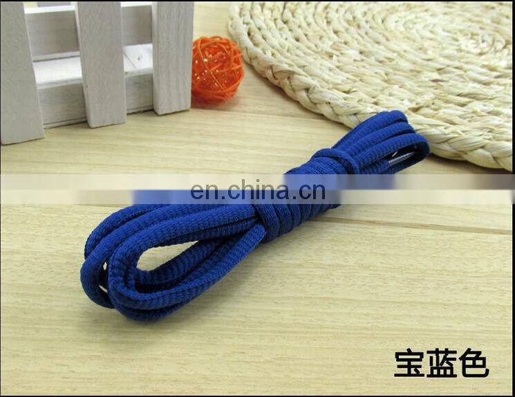 Strong fashinable 5mm polyester round shoelace