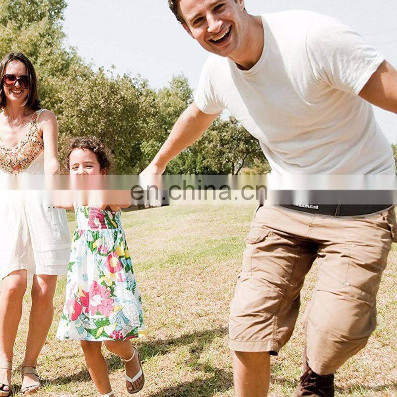 RFID NeopreneTravel Belt With Adjustable Straps Stores Money Pouch