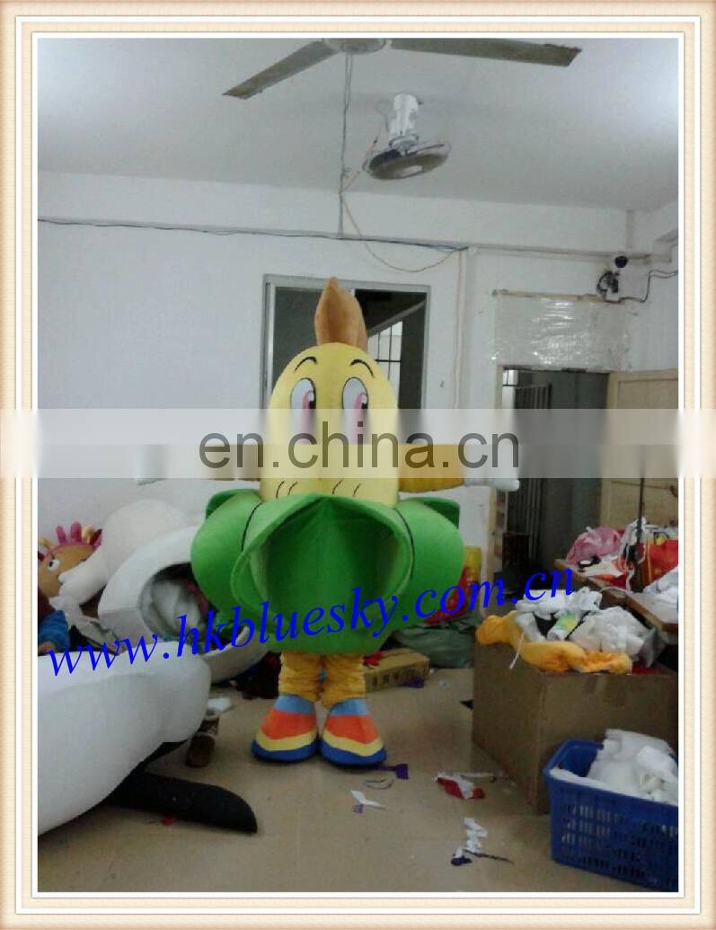 Custom made maize mascot costume corn mascot costume for adult