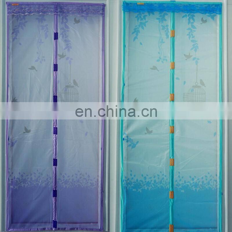 The high quality products of Pure color magic screen mosquito netting with magnets for windows
