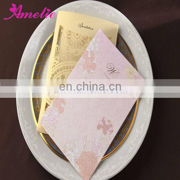 ACW2010 2014 Stock Market Paper Wedding Cards In Lahore