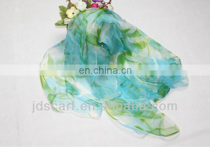 necklace vne JDS-001# excellent scarves super thin 100% silk feeling polyester