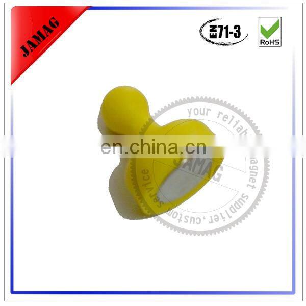 Jammymag 2015 new products custom & cheap cup shape Magnetic push pins for sale