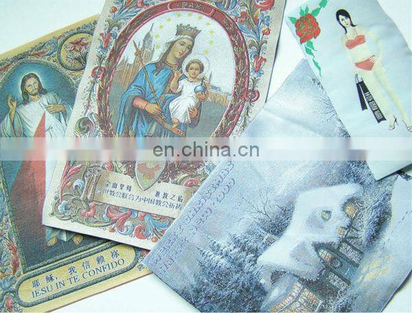 provide soft cotton clothing woven label with cutting edge