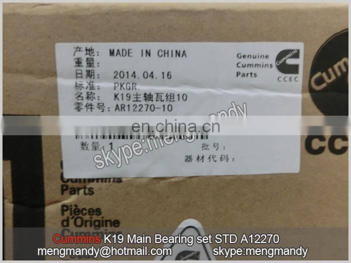 Concha de bancada 6BT STD Main bearing 3802070