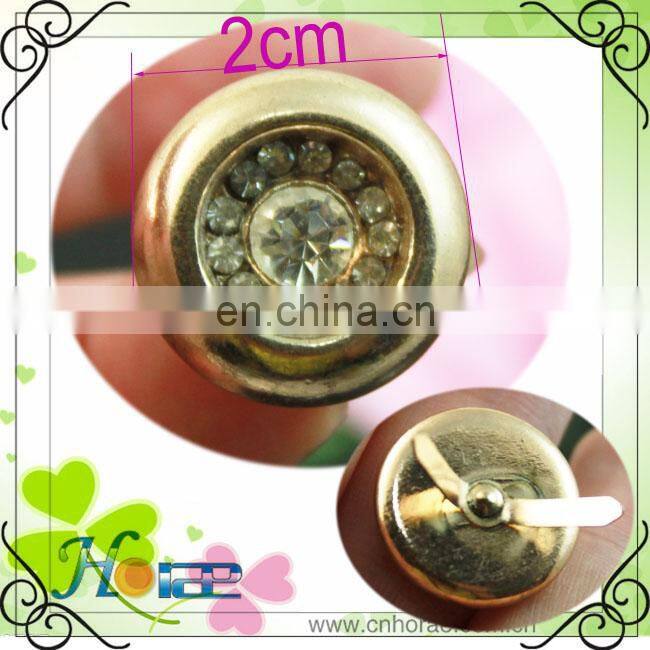 flower shaped fashion rhinestone buttons ,garment button,cheap acrylic button