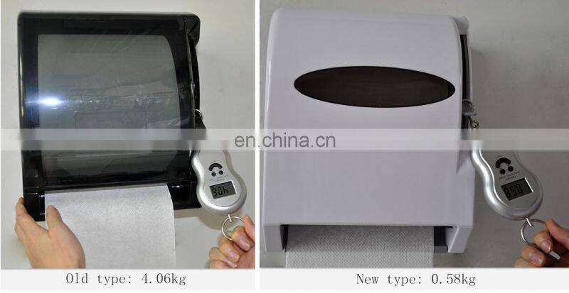 High quality lever type dispenser paper towel transparent a1-13