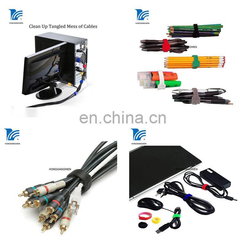 Industrial releasable flexible  reusable hook and loop nylon cable ties