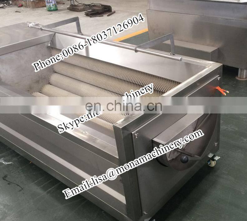 2016 commercial fruit and vegetable washing machine/ Automatic Turmeric Washing & Polishing Machine