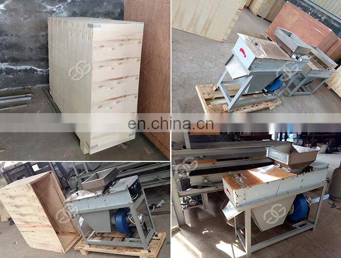 Small Dry Groundnut Red Skin Peeling Machine Peanut Peeler