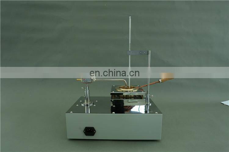 China SYD-3536 electric Bitumen Asphalt Cleveland Flash Fire Point Test Meter