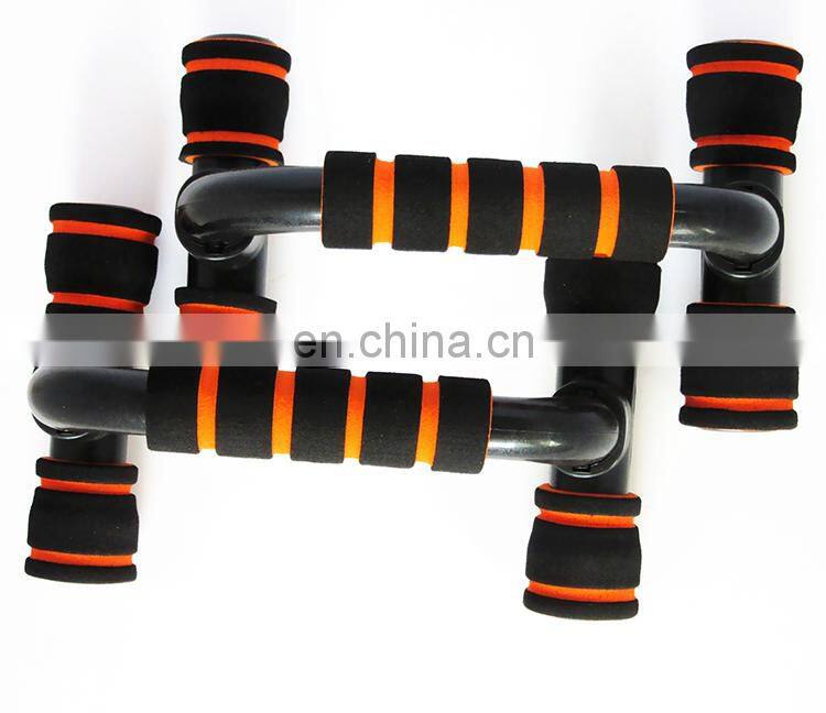 Exercise Equipment H-shaped  Fitness Push Up Bar Stands with Foam Handle
