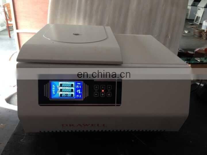 Liquid Crystal Display benchtop laboratory centrifuge 100ml rotor