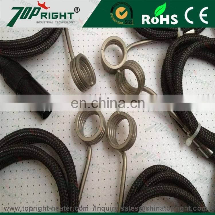 16mm Electric Enail Coil Heater with K Type Thermocouple