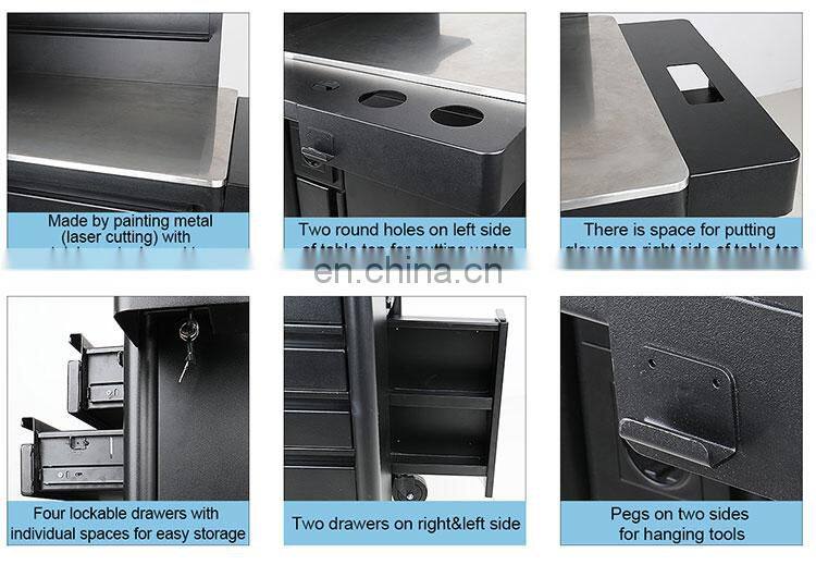 Dongpin tattoo equipment tattoo table work and trolley tattoo ink with cabinet
