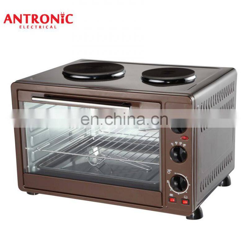 Hot Selling Electric Oven for Home Use Prices Toaster Oven Fit 16 Slices Bread & 12 Inch Pizza Single OEM Built-in Atc-o60-6d5f