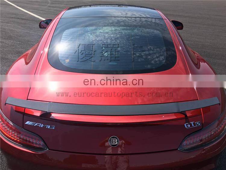 GT GTS carbon finber front lip bumper vent side skirt diffuser rear wing for GT GTS to B style