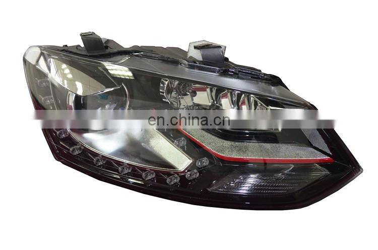 Car accessories modified spare parts Xenon Headlights For V W Polo GTI 2014