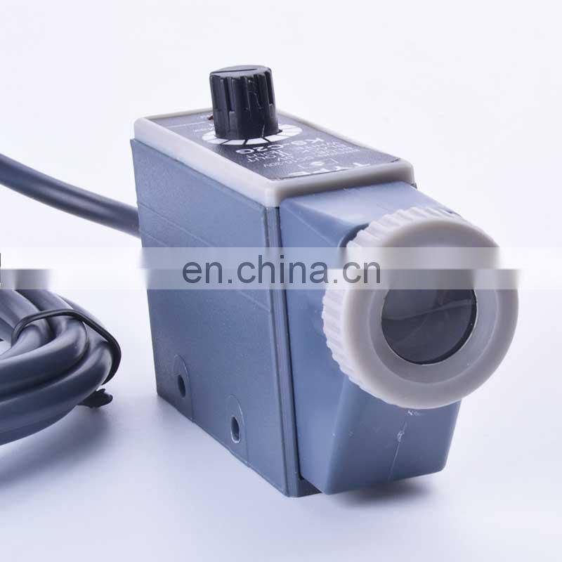 KS-C2 series NPN color sensor switch KS-C2G KS-C2W KS-C2R KS-C2B KS-C2RG KS-C2WG KS-C2GB, 10-30VDC NPN PNP Color mark sensor