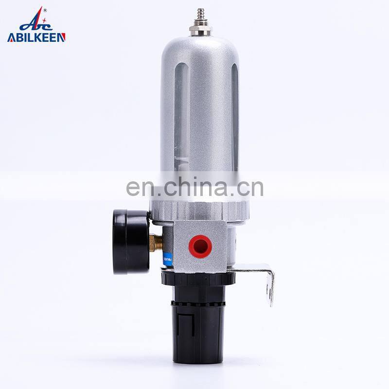 Electric Pneumatic Automatic SFR300 Thread Size G3/8 Air Source Treatment Combination Manual Drain Filter Regulator Air