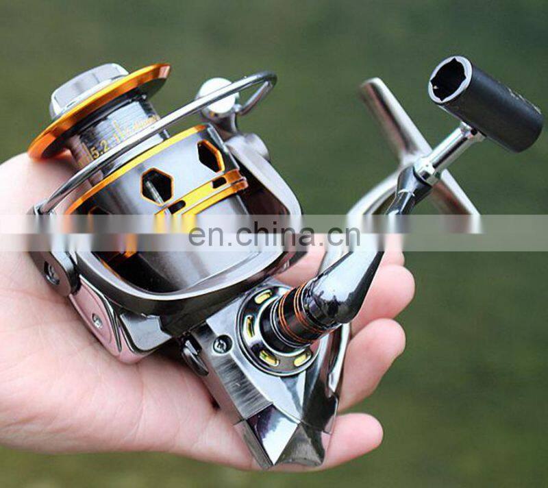 Good Quality 12+1BB Fishing Spinning Reel Metal Handle Gapless Saltwater Fishing Wheel all metal spinning fishing reel