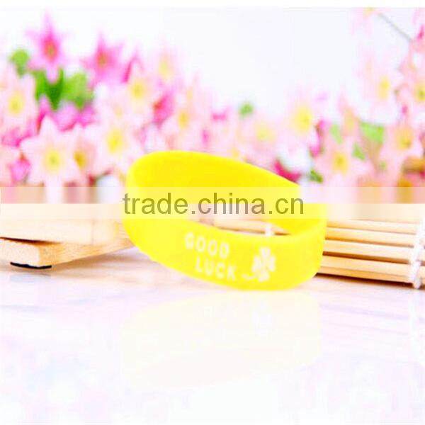 Manufacturer from china stretch silicone bracelet