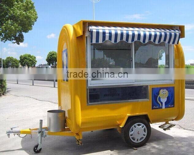 Mobile Food Trailer, Fried Ice Cream Food Cart, Food Truck