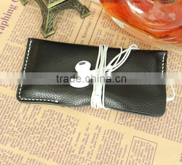 handmade vintage style crazy horse leather mobile phone holder bag for iphone 6/6s
