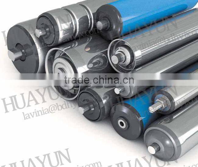 Zinc Plated Gravity Conveyor Roller Steel End Caps